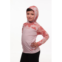 DTF 2002-5F - BABY LOOK FLEX CAMO AQUA BLUR COMFORT - SALMÃO