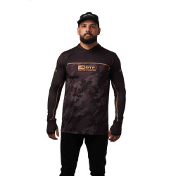 DTF 2003-5 - CAMISA FLEX CAMO SHADOW COMFORT - PRETO