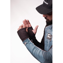 DTF 2017-6 - CAMISA BLACK SHIELD SNOOK CAMO COMFORT PLUS - AZUL