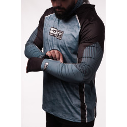 DTF 2017-6 - CAMISA BLACK SHIELD SNOOK CAMO COMFORT PLUS - AZUL