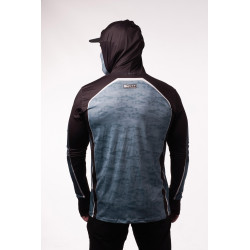 DTF 2017-6 - CAMISA BLACK SHIELD SNOOK CAMO COMFORT PLUS - AZUL