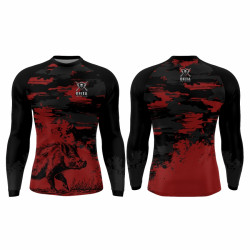 DFH102 - CAMISA RAGLAN DRY ML CAMO VERMELHO - CAMUFLADO