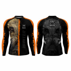 DFH100 - CAMISA RAGLAN DRY ML JAVALI