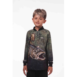 DTF 2016-1 - CAMISA ZÍPER TRAÍRA COMFORT - VERDE