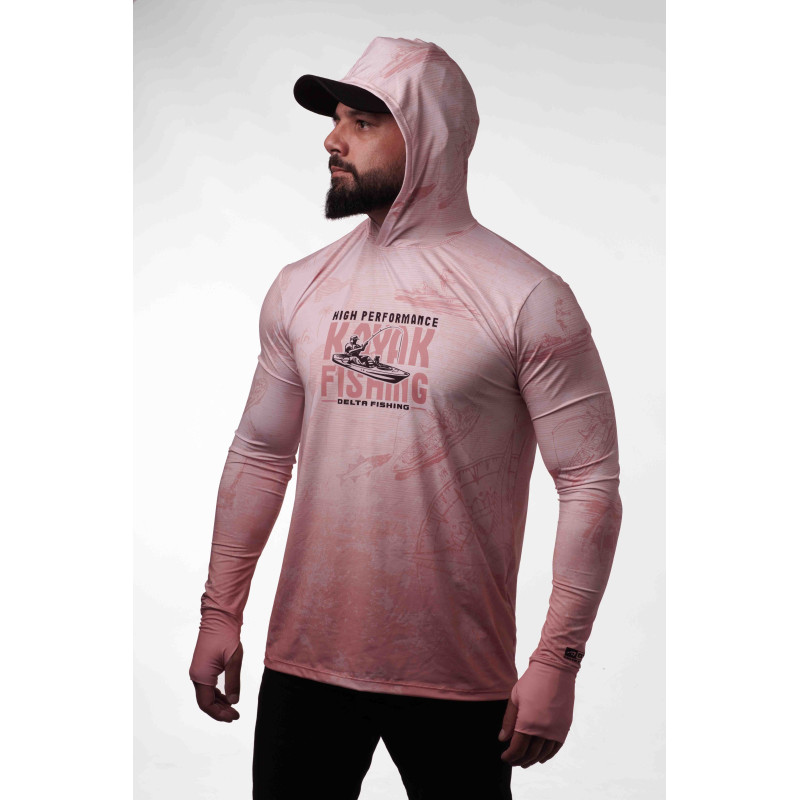 DTF 2010-5F - CAMISA FLEX KAYAK LINE COMFORT - SALMÃO